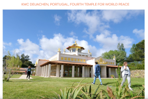 Kadampa Buddhist Temple for World Peace Sintra Portugal
